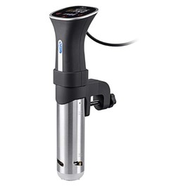 Monoprice Sous Vide Immersion Cooker 800W - With Adjustable Clamp And Digital LED Touch Screen, Easy To Clean, Black and Silver - Strata Home Collection