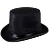 ZANGOC Top Hat Black Velour for Adults – Elegant Black