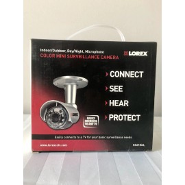 LOREX Color Mini Surveillance Camera Indoor/Outdoor Day/Night Microphone SG6184S