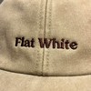 Vivian Flytrap Unisex Flat White Washed Embroidered Dad Baseball Cap