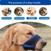 Dog Muzzle Soft and Breathable Prevents Barking, Chewing and Biting