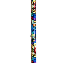 Designer Patterned Walking Canes | Adjustable | Lightweight | Aluminum | Fashionable Walking Sticks (Colorful)
