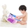 KONTONTY Educational Baby Plaything Soft Fabric Book 3D Ocean Animals