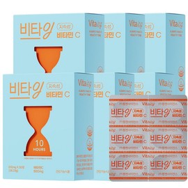Vitaing long-lasting vitamin C, lasting 10 hours, Megadose natural vitamin, test taker, office workers, parents, nutritional supplement Soluti, 30 tablets, 6 pieces / 비타잉 지속성 비타민C 10시간 지속 메가도스 천연비타민 수험생 직장인 부모님 영양제 솔루티, 30정, 6개