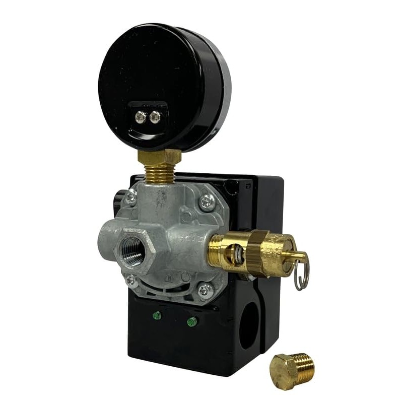 95-125 PSI, Heavy Duty American Made Air Compressor Pressure Switch