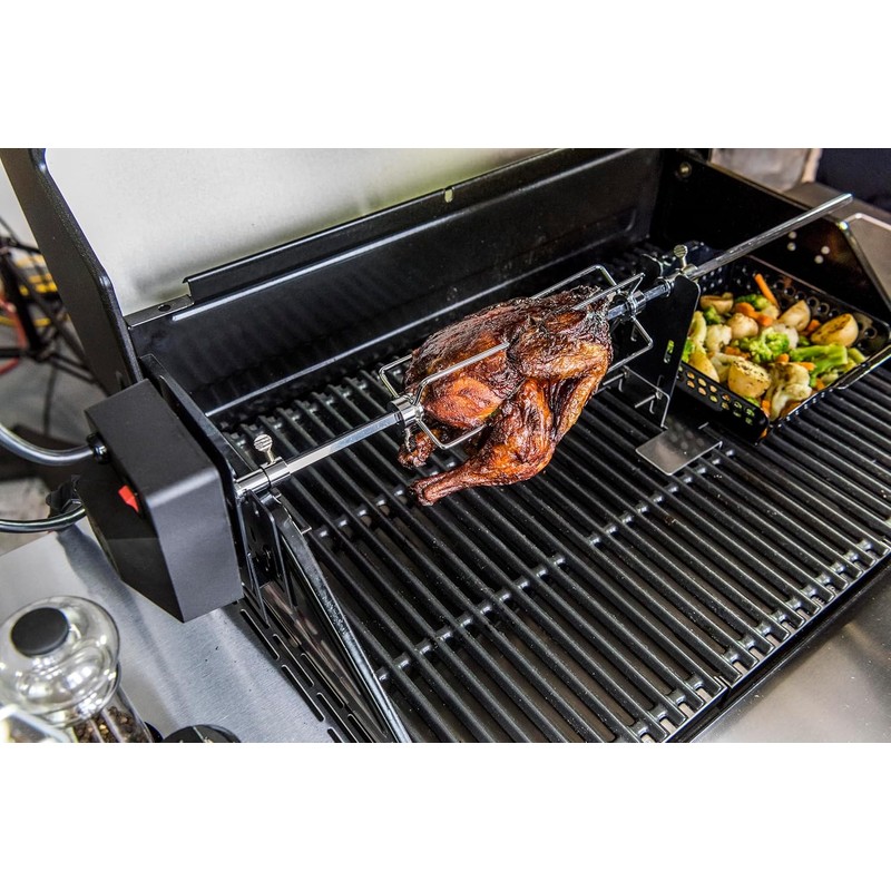 Char-Broil Universal Rotisserie, Black