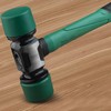 Rubber Hammer Mallet, Non-Slip Rubber Hammer Mallet for Dorm Bed,