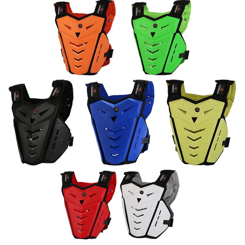 Motorcycle Body Armor Vest Dirt Bike Gear, Chest Protector Motocross