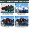 OPTIVORA Professional HD Binoculars for Adults High Powered with BAK4
