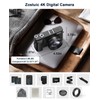 Zostuic 4K Digital Camera for Photography and Video, Autofocus Anti-Shake