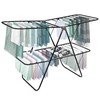 Brookstone 2 Tier Folding Rack – Indoor/Outdoor Collapsible Clothes Dryer