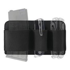 VIPERADE PL6 Elastic EDC Organiser Small Velcro Organiser Insert, Modular Elastic Loop Panel, Elastic EDC Pouch Multitools Organiser Holster, Velcro Organiser Panel (L-1pc)