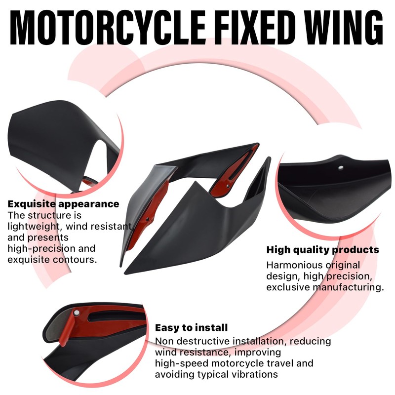 Fairing for Yamaha R3 - Spoiler Wing for Yamaha R3