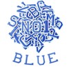 62 Pcs Blue Iron on Letters and Numbers Patches, A-Z