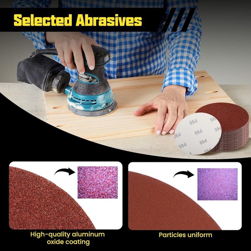 Pack of 20 Wet Dry Sanding Blocks - Round Hook
