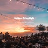 String Light Hanging Kit with 164 Ft Nylon Coated 304