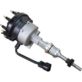 AIP Electronics Complete Premium Electronic Ignition Distributor Compatible with Ford Bronco 1992-1996 E150 F150 F250 5.0L V8 OEM Fit D127C