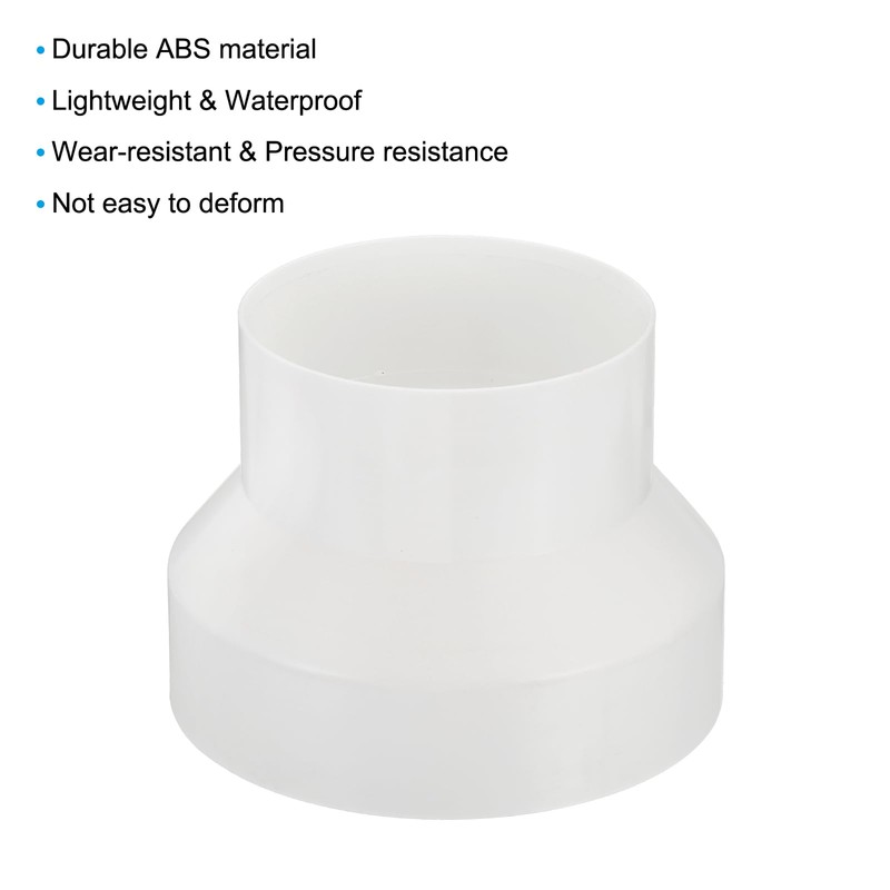 PATIKIL 6" to 4.5" Duct Reducer, Duct Connector Ducting Inline
