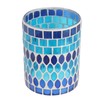 Mosaic Votive Candle Holder Handcrafted Glass Tea Light Holder for