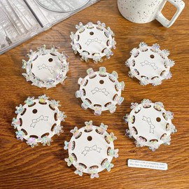 Glam Pearl Mini Hair Clips for Girls: Small Claw, Bangs, and Ponytail Styles Rabbit Clip Hairpin 1.2CM (Includes 10 pcs) - Papia Direct 5ea