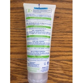 Mustela 2 in 1 Cleansing Gel, Baby Body & Hair Cleanser For Infant- 6.76 Oz