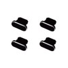 monofive MF-LIGHT2-A4B Lightning Connector Female Dustproof Protective Cover (Aluminum) Black