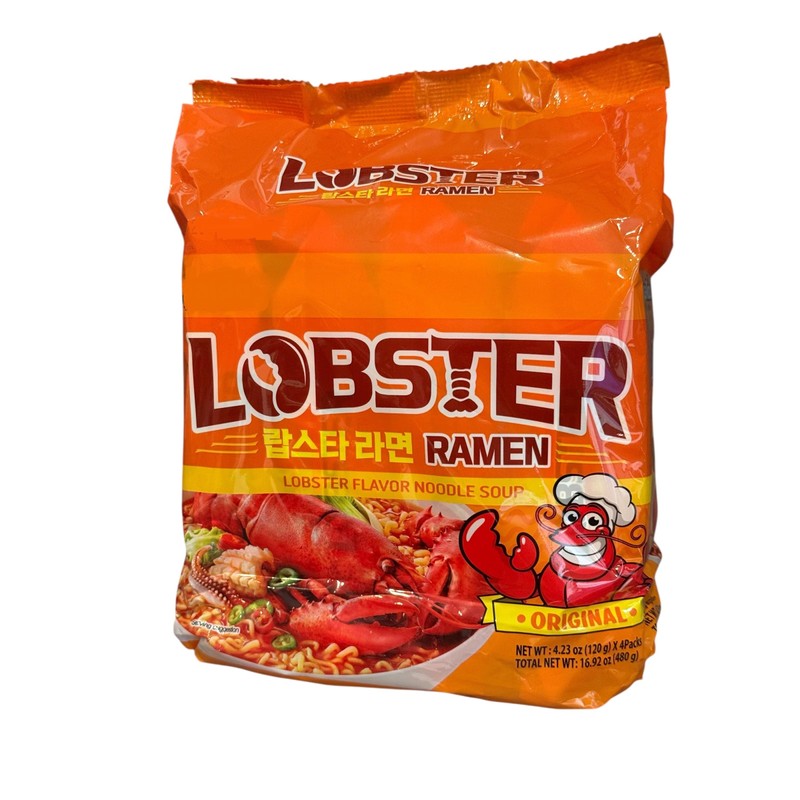 Korean Instant Noodles (COMBO, LOBSTER RAMEN INSTANT NOODLES)