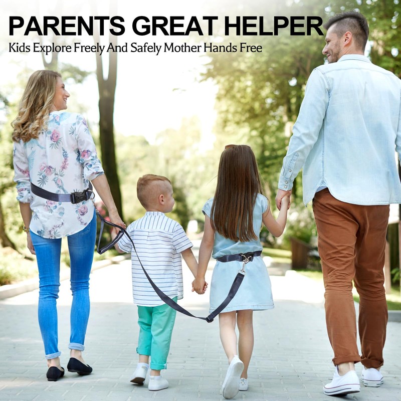 Secure Waist Leash Harness for Big Kids with Adjustable Tether