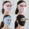 AIXXCUVQ Breathable And Comfortable UV Cycling Sun Protection Facekini Elastic