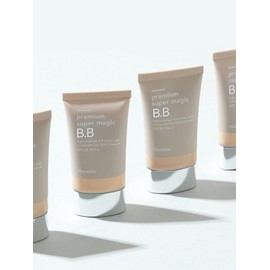 Hanskin Premium Super Magic BB Cream 45g 2 Pieces (BB 10g Miniature + 6 Sponges Gift)
