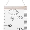Growth Chart for Children Wooden Wall Hanging Kid Height Measuring