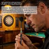 Penitue 300pcs 2BA Thread Soft Tip Dart Points, Plastic Dart