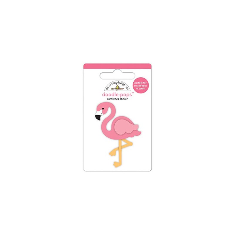 DOODLEBUG FS Flamingo Pink Doodle Pops