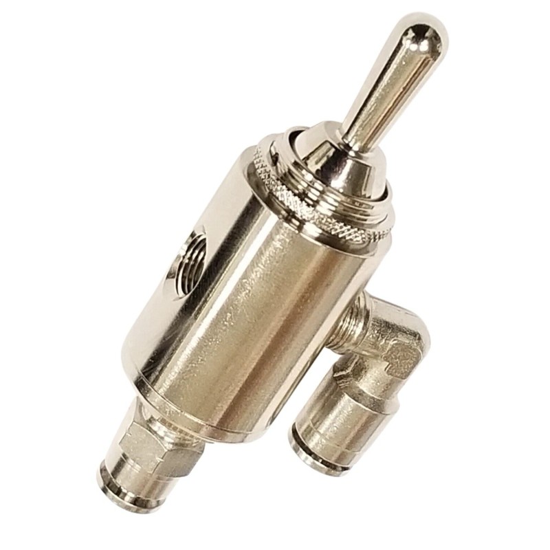 airmaxxx 3/8 Line Manual Air Ride Valve 3 Position Toggle