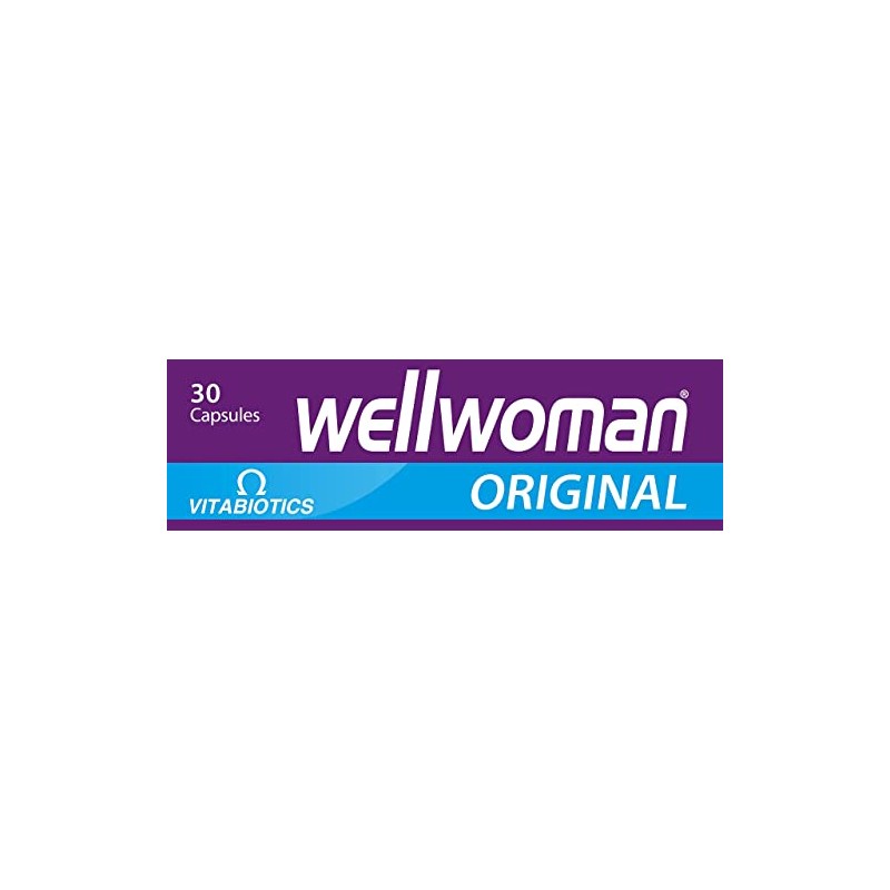 Wellwoman Vitabiotics Original Formula, 30 Count (Pack of 1)