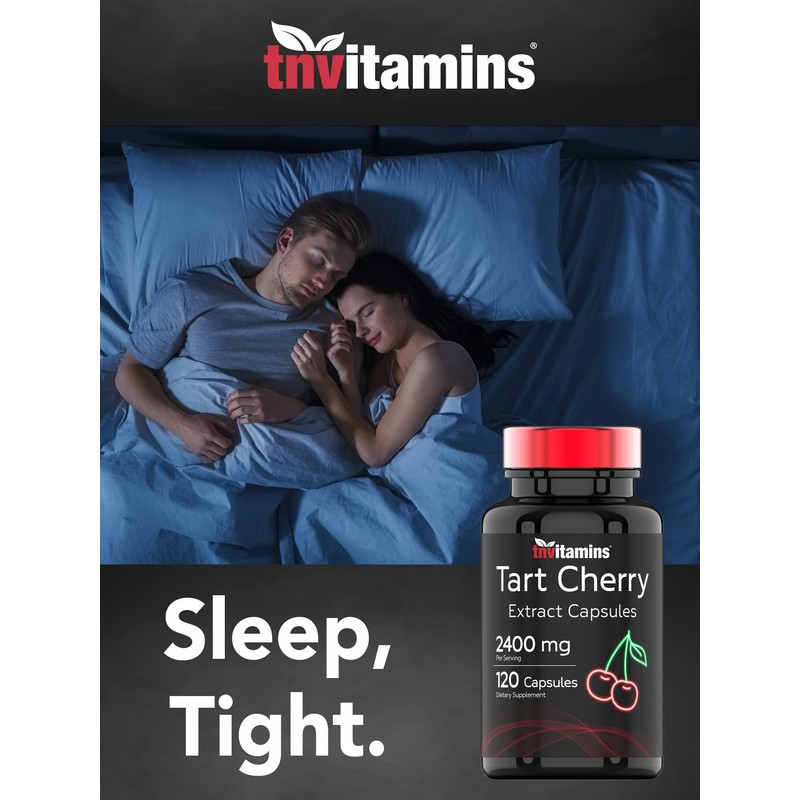 Tart Cherry Capsules (2400 MG - 120 Count) | from