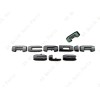 GMC 5PC Gloss Black Door Rear Tailgate Acadia SLE OVERLAY