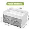 MumdoYAL Schreibtisch Organizer Utensilienschalen - Praktische Schubladen für eine perfekte