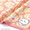 Chiikawa 41-1072130 Pochette Face Towel, Yellow, Gauze Pile, Cute, Approx.