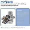 MITZONE Upgrade Aluminum Thermostat Housing Assembly Compatible with Dodge Durango
