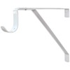 Stone Harbor Hardware Adjustable Open-Back Shelf Bracket with 2-1/2" Drop,