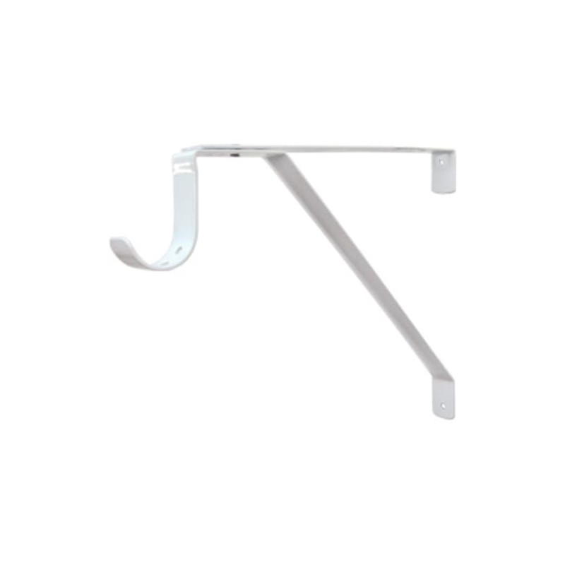 Stone Harbor Hardware Adjustable Open-Back Shelf Bracket with 2-1/2" Drop,