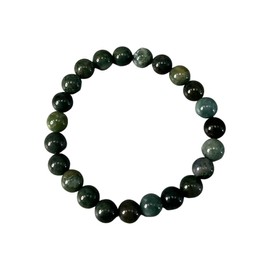 VIE Crystal Bracelet (Moss Agate)