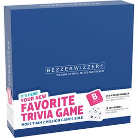 Bezzerwizzer Party Game (US Edition) - Trivia, Tactics, and Trickery for Epic Game Nights! Great for Family Game Night, Ages 14+, 2+ Players, 45 Minute Playtime, Made by Bezzerwizzer