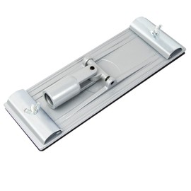 No-Flip Drywall Sander Head with Quick Release Clips and Universal Coarse Thread Wall Ceiling Sander, Fits for Standard Painter's Poles and Extension Handles, Female Threaded Port