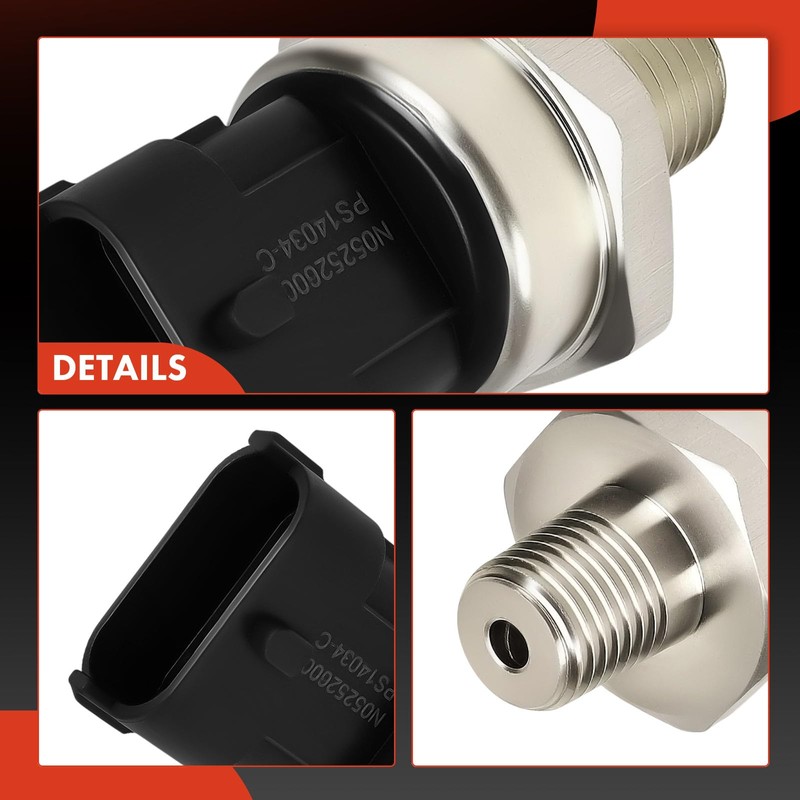 A-Premium Engine Oil Pressure Switch [3 Pins] Compatible with Ford