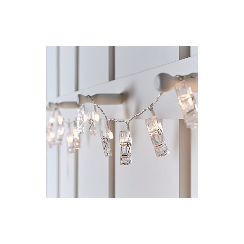 Charmed Battery Operated Fairy String Lights LED Photos Clips Lights