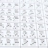 Banjo Chord Chart - Coated Paper, Beginner Finger Practice -