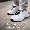 Homecraft Coiler Shoe Laces, Black, No Tie Laces for Users