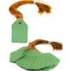HomeTools.eu® 100 Plant Tags with String, Weatherproof, Plastic, 3.5 x